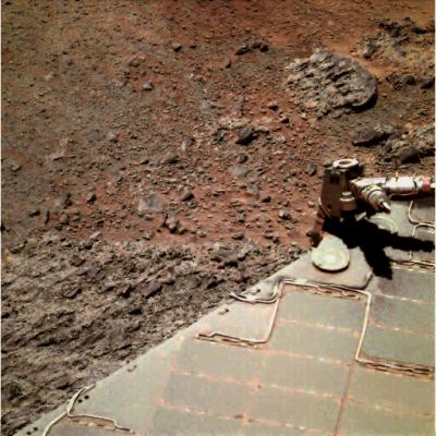 Solar Panel and Surface - Sol 2811 (Enhanced Natural Colors; credits for the additional process. and color.: Dr Gianluigi Barca - Lunexit Team) 
nessun commento
Parole chiave: Spacecrafts - MER Opportunity - Solar Panels and Surface