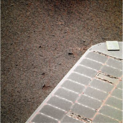 Solar Panel and Surface - Sol 2811 (Natural Colors; credits for the additional process. and color.: Dr Gianluigi Barca - Lunexit Team) 
nessun commento
Parole chiave: Spacecrafts - MER Opportunity - Solar Panels and Surface