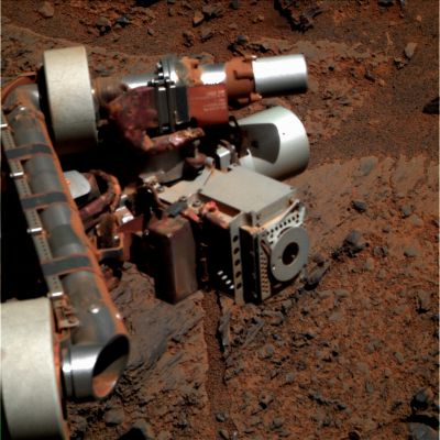 A "Postcard" from Greeley Haven n. 1 - Sol 2906 (Natural Colors; credits for the additional process. and color.: Dr Gianluigi Barca - Lunexit Team)
nessun commento
Parole chiave: Spacecrafts - MER Opportunity - Robotic Arm and Surface