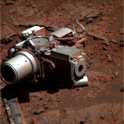 A "Postcard" from Greeley Haven n. 2 - Sol 2906 (Natural Colors; credits for the additional process. and color.: Dr Gianluigi Barca - Lunexit Team)
nessun commento
Parole chiave: Spacecrafts - MER Opportunity - Robotic Arm, Camera and Surface