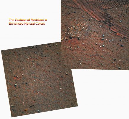 The Surface of Meridiani Planum - Sol 2927 AND 2928 (Enhanced Natural Colors; credits for the additional process. and color.: Elisabetta Bonora and Marco Faccin - Lunexit Team)
nessun commento
Parole chiave: Martian SUrface - Sand and colourful Pebbles