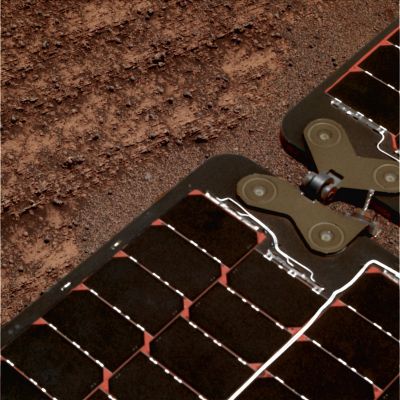 VERY Clean Solar Panels and Berries - Sol 293 (possible True Colors; credits: Dr G. Barca & Lunexit)
nessun commento
Parole chiave: Spacecraft - MER Opportunity - Solar Panels and Surface
