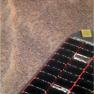 Very "Clean" Solar Panels and the surface of Meridiani - Sol 323 (possible natural colors; credits: Dr G. Barca)
nessun commento
Parole chiave: MER Opportunity - Solar Panels and Berries