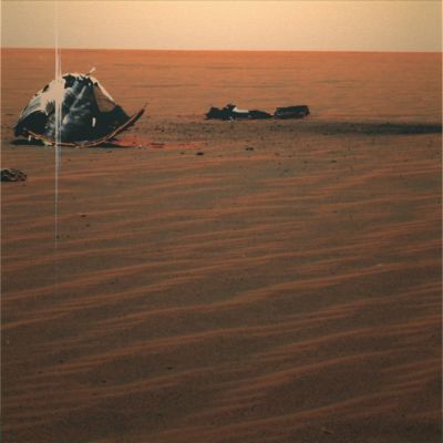 Shining on the Orange Plain of Meridiani... - Sol 324 (enhanced natural colors; credits: Dr G. Barca)
nessun commento
Parole chiave: MER Opportunity - Heat-Shield