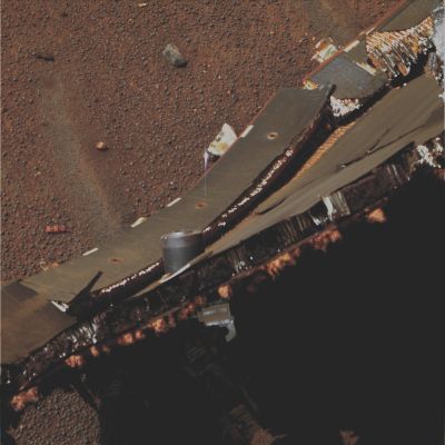 The broken "Heat-Shield", from very close! - Sol 340 (true colors; credits: Dr G. Barca & Lunexit)
nessun commento
Parole chiave: MER Opportunity - Heat-Shield and Surface