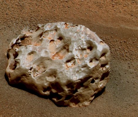 The "Martian Meteorite" - Sol 346 (true-colors; credits: Dr G. Barca)
nessun commento
Parole chiave: Martian Surface - Possible Iron-Meteorite