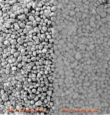 Matter of Style... - Sol 358 (Sx - credits for the additional process.: Dr Paolo C. Fienga - Lunexit team; Dx - credits: NASA/JPL-Caltech)
Un piccolissimo raffronto fra la qualità del Prodotto "Pubblico" NASA (Dx) e quello Lunexit (Sx). 

I commenti, se vale la pena farli, li lasciamo a Voi.
Parole chiave: Microscopic Imager - Meridiani Planum Surface - Berries