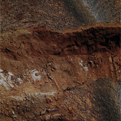 Deep-down in the trench... - Sol 372 (possible true-colors - version 2; credits: Dr G. Barca)
nessun commento
Parole chiave: Martian Surface - Rover Tracks and Berries