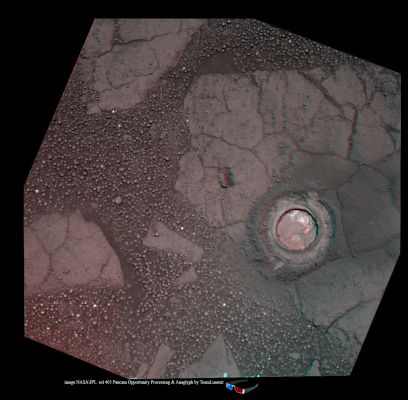 The "Human TradeMark" - Sol 405 (an High-Def-3D by Dr Marco Faccin - Lunexit Team)
nessun commento
Parole chiave: 3D - Mars - Paving - The "Mark"