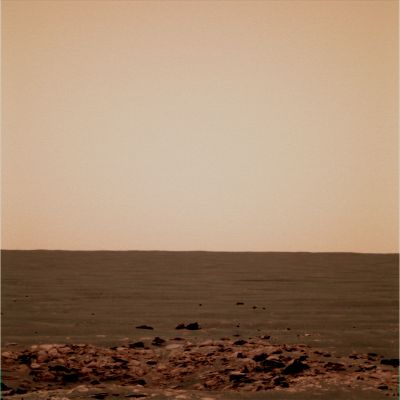 A slight-yellowish sky over Meridiani Planum - Sol 419 (RAW Natural Colors; credits for the additional process. and color.: Dr G. Barca - Lunexit Team)
nessun commento
Parole chiave: Martian Horizon and Sky - Meridiani Planum