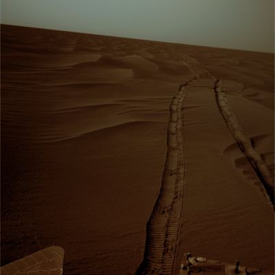 Deep Rovers Tracks - Sol 433 (Natural Colors; credits for the additional process. and color.: Dr Paolo C. Fienga - Lunexit Team)
nessun commento
Parole chiave: Martian Surface - Rover Tracks