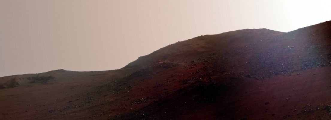 Sunset - Sol 4535 (Credits: Dr Marco Faccin and Elisabetta Bonora)
...senza parole...
Parole chiave: Martian Panorama and Sky