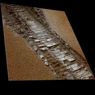 Rover Tracks - Sol 500 (possible True Colors; credits: Dr G. Barca)
nessun commento
Parole chiave: Martian Surface - Rover Tracks and Berries