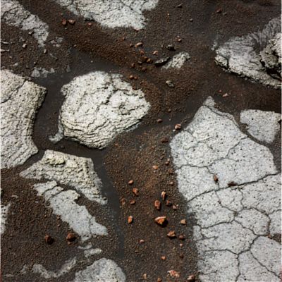 Martian Paving with Orange Pebbles - Sol 609 (possible True Colors; credits: Dr G. Barca)
nessun commento
Parole chiave: Martian Surface - Martian Paving, Pebbles and Berries