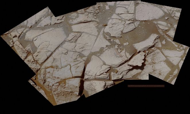 The Beautiful Martian Paving - Sol 652-653-654 (an Image-Mosaic in Natural Colors; credits by Dr M. Faccin - Lunexit Team)
nessun commento
Parole chiave: Martian Surface - Martian Paving with Pebbles and Berries