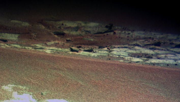 Navigation Lights On! - Sol 673 (possible True Colors; credits: Dr M. Faccin)
nessun commento
Parole chiave: Martian Surface - Ripple and Paving