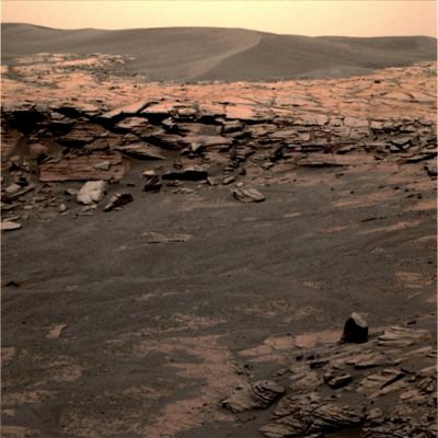 The "Walls" of Payson Outcrop in Meridiani Planum - Sol 744 (natural colors; credits: Dr G. Barca)
nessun commento
Parole chiave: Martian Surface - Exhumed Crater Walls in Meridiani Planum