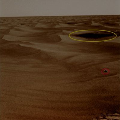 Iron ferrite? - Sol 869 (Natural Colors; credits for the additional process. and color.: Dr Paolo C. Fienga - Lunexit Team)
nessun commento
Parole chiave: Martian Horizon - Meridiani Planum - Controversial