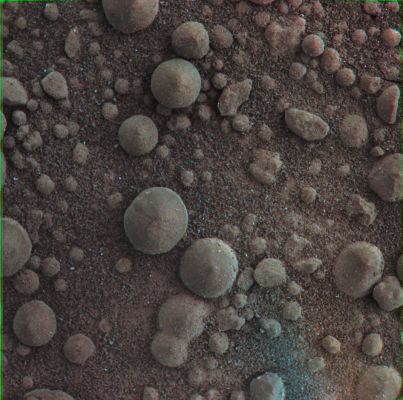 Signs of Anhydrous Cobalt Dichloride near the "Rocky Berries"? - Sol 924 (Saturated Natural Colors; credits for the additional process. and color.: Elisabetta Bonora and Marco Faccin - Lunexit Team)
nessun commento
Parole chiave: Microscopic Imager - Surface - Pebbles and possible Cobalt Chloride