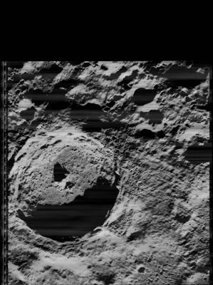 Original Lunar Orbiter - Frame LO5-5126m - Tycho Crater
Spacecraft Position: 

Altitude:	 217,25 Km
Latitude:	   41,70° South
Longitude: -11,53° East

Principal Point:

Latitude:	   42,32° South
Longitude: -11,61° East

Illumination Data:

Sun Azimuth:	                79,65°
Solar Incidence Angle:	80,93°
Emission Angle:	                  5,57°
Phase Angle (Sun-Spacecraft-Tycho):	79,44°
Parole chiave: The Moon from orbit - Craters - Tycho