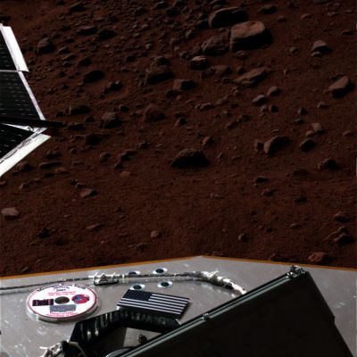 Phoenix in True Colors! - Sol 3 (credits: Dr Gianluigi Barca)
nessun commento
Parole chiave: Spacecraft - Phoenix Lander