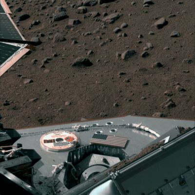 The Lander and the Surface - Sol 12 (MULTISPECTRUM; credits: Lunexit)
nessun commento
Parole chiave: Spacecraft - Phoenix Lander and surroundings