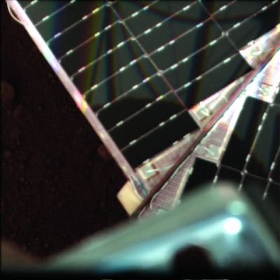 Solar Panels and Ground - Sol 38 (natural colors; credits: Dr G. Barca)
nessun commento
Parole chiave: Spacecraft - Phoenix Lander - Solar Panel and Ground