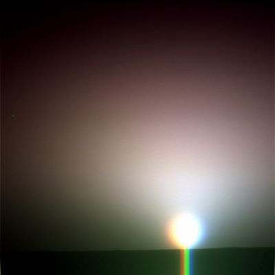Sunset - Sol 80 (Superdefinition; credits: Dr G. Barca)
nessun commento
Parole chiave: Martian Sunset