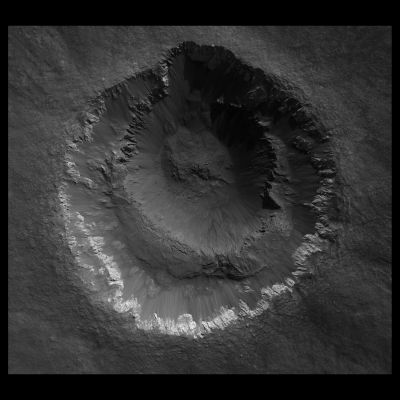 Unusual Crater in Meridiani Planum (EDM-JP2; credits: Dr M. Faccin)
nessun commento
Parole chiave: Mars from orbit - Craters - Unnamed Crater in Meridiani Planum