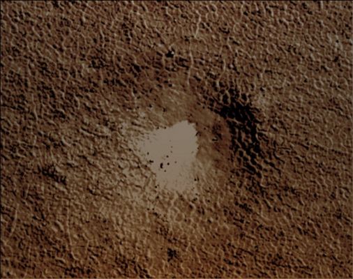 Lake "Ginny" (EDM n.2 - Natural - but enhanced - Colors; credits for the add. process. and color.: Drr Gianluigi Barca & Paolo C. Fienga)
nessun commento
Parole chiave: Mars from orbit - Vastitas Borealis