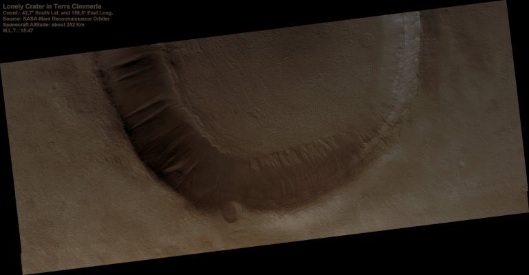 Scarp and Channels in a Crater in Terra Cimmeria (Natural Colors; credits: Dr Paolo C. Fienga - Lunexit Team)
nessun commento
Parole chiave: Mars from orbit - Craters - Unnamed Crater - Terra Cimmeria Region