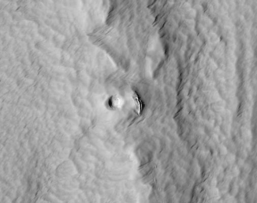 Possible Volcanic "Mouth", on Arsia Mons' Flank (EDM n.2 - credits for the additional process.: Dr Gianluigi Barca)
nessun commento
Parole chiave: Mars from orbit - Volcanoes - Arsia Mons - possible Recent/Active Mouth