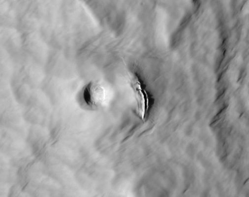 Possible Volcanic "Mouth", on Arsia Mons' Flank (EDM n.3 - credits for the additional process.: Dr Gianluigi Barca)
nessun commento
Parole chiave: Mars from orbit - Volcanoes - Arsia Mons - possible Recent/Active Mouth