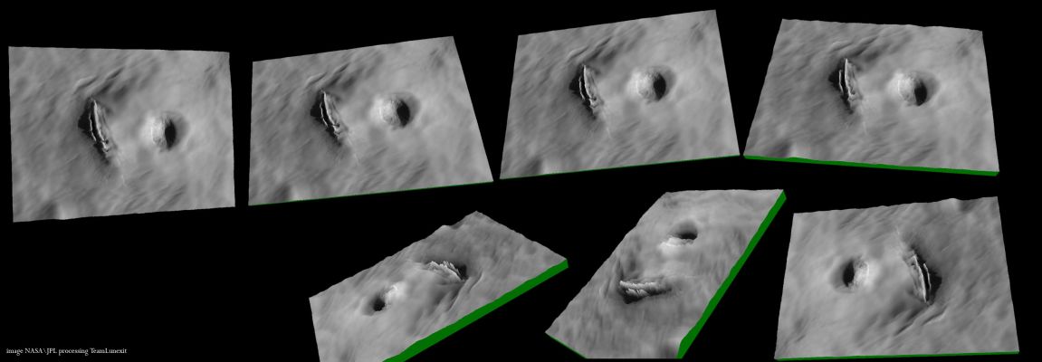 Possible Volcanic "Mouth", on Arsia Mons' Flank (High-Def Image Mosaic and Perspective Views - credits for the additional process.: Dr Marco Faccin)
nessun commento
Parole chiave: Mars from orbit - Volcanoes - Arsia Mons - possible Recent/Active Mouth