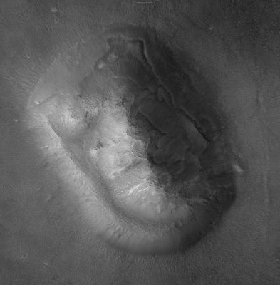 The "Face on Mars" as you've never seen it before! (RAW b/w; credits for the additional process.: Dr Marco Faccin - Lunexit Team)
Per le versioni in Full-Screen della "Sfinge di Cydonia Mensae" - a.k.a.: "The Face On Mars" -, visitate il Sito "Lunexit su Flickr" (http://www.flickr.com/photos/lunexit/).
Parole chiave: Mars from orbit - Cydonia Mensae - "The Face on Mars"