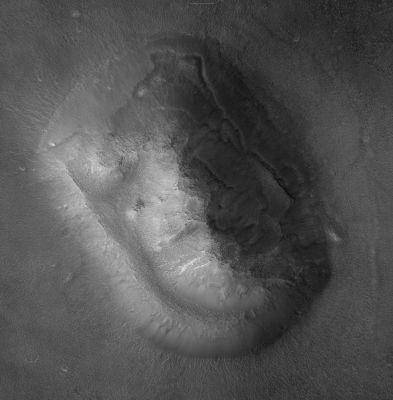 The "Face on Mars" as you've never seen it before! (RAW b/w; credits for the additional process.: Dr Marco Faccin - Lunexit Team)
Per le versioni in Full-Screen della "Sfinge di Cydonia Mensae" - a.k.a.: "The Face On Mars" -, visitate il Sito "Lunexit su Flickr" (http://www.flickr.com/photos/lunexit/).
Parole chiave: Mars from orbit - Cydonia Mensae - "The Face on Mars"
