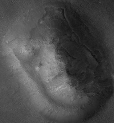 The "Face on Mars" as you've never seen it before! (RAW b/w; credits for the additional process.: Dr Marco Faccin - Lunexit Team)
Per le versioni in Full-Screen della "Sfinge di Cydonia Mensae" - a.k.a.: "The Face On Mars" -, visitate il Sito "Lunexit su Flickr" (http://www.flickr.com/photos/lunexit/).
Parole chiave: Mars from orbit - Cydonia Mensae - "The Face on Mars"