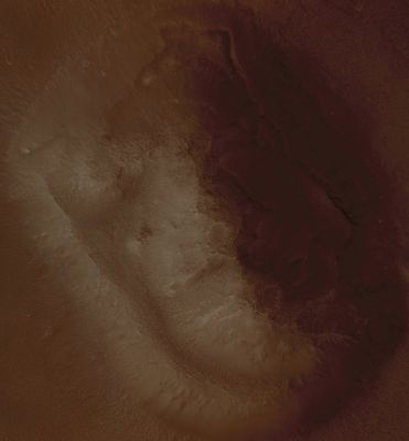 The "Face on Mars" as you've never seen it before! (Natural Colors; credits for the additional process. and color.: Drr Marco Faccin & Paolo C. Fienga - Lunexit Team)
Per le versioni in Full-Screen della "Sfinge di Cydonia Mensae" - a.k.a.: "The Face On Mars" -, visitate il Sito "Lunexit su Flickr" (http://www.flickr.com/photos/lunexit/).
Parole chiave: Mars from orbit - Cydonia Mensae - "The Face on Mars"