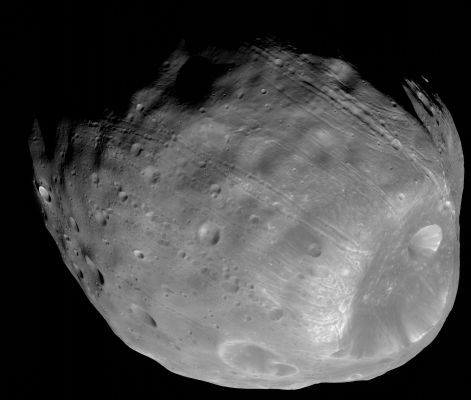 Phobos (RAW Frame; credits: NASA)
nessun commento
Parole chiave: Mars' Moons - Phobos