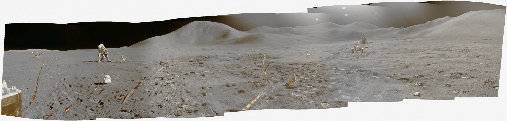 From AS 15-87-11846 until 11855 (EVA-2; Hadley Mountain)
nessun commento
Parole chiave: Moon Pan - EVA 2 - Hadley Mountain