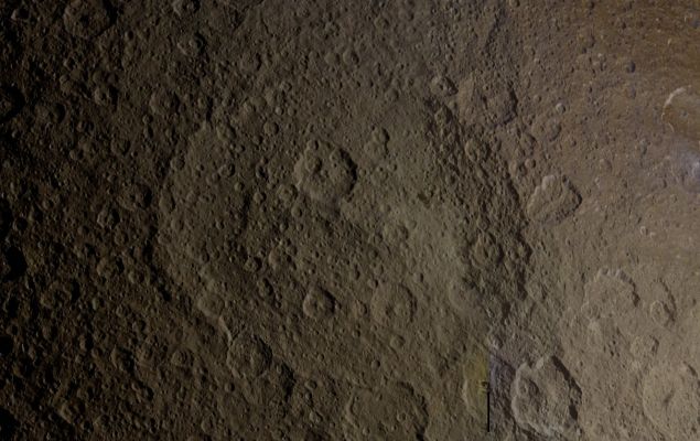 Large Crater and Crater Clusters (Absolute Natural Colors; credits for the additional process. and color.: Elisabetta Bonora and Paolo C. Fienga - Lunexit Team)
nessun commento
Parole chiave: Saturnian Moons - Rhea
