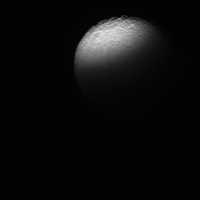 Rhea's Eclipse
Caption NASA:"N00118981.jpg was taken on August 19, 2008 and received on Earth August 21, 2008. The camera was pointing toward RHEA that, at the time, was approx. 456.744 Km away; the image was taken using the CL1 and CL2 filters. This image has not been validated or calibrated".
Parole chiave: Saturn's Moon - Rhea - Eclipse