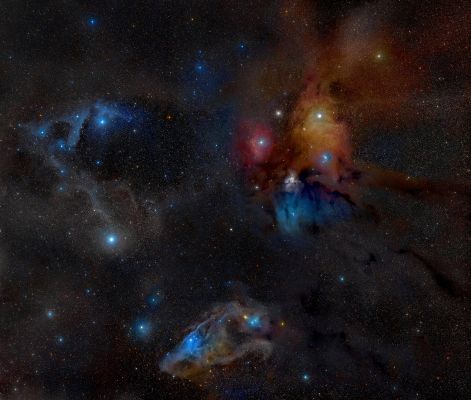 Rho Ophiuci: Star Forming Region
"...Every library should try to be complete on something, even if it were only the history of pinheads..."

Oliver Wendell Holmes (1809 - 1894; "The Poet at the Breakfast-Table - 1872")
Parole chiave: From Earth Images - Amatorial Pictures