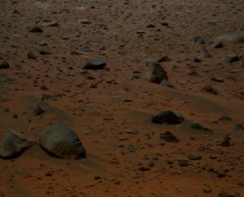 Early Vision - Sol 5 (Absolute Natural Colors; credits for the additional process. and color.: Dr Paolo C. Fienga - Lunexit Team)
nessun commento
Parole chiave: Martian Surface - Small Ripples and Rocks of various Color, Size and Shape