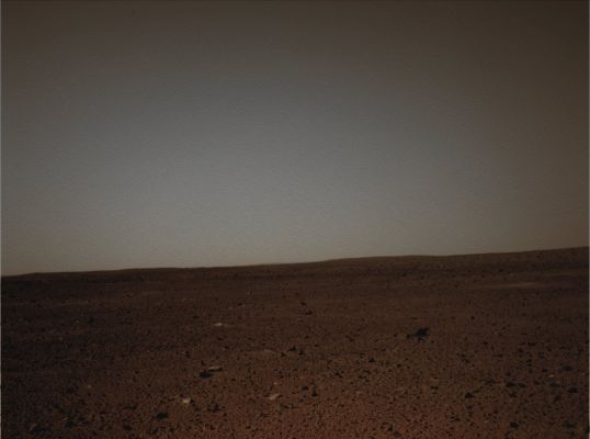 TAU Monitoring - Sol 10 (Absolute Natural Colors; credits for the additional process. and color.: Dr Paolo C. Fienga - Lunexit Team)
nessun commento
Parole chiave: Martian Horizon - Gusev Crater