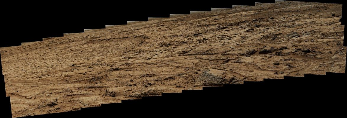 The Surface of Gale Crater - Sol 107 (An Image-Mosaic in Calibrated Natural Colors; credits for the additional process. and color.: Dr Gianluigi Barca/Lunar Explorer Italia/Italian Planetary Foundation) 
nessun commento
Parole chiave: Martian Surface - Gale Crater