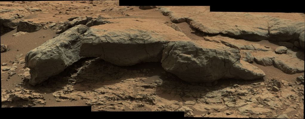 Features of Yellowknife Bay - Sol 127 (an Image-Mosaic in Calibrated Natural Colors; credits for the additional process. and color.: Dr Gianluigi Barca/Lunar Explorer Italia/Italian Planetary Foundation)
nessun commento
Parole chiave: Martian Surface - Rocky Outcrop - Proximities of Yellowknife Bay