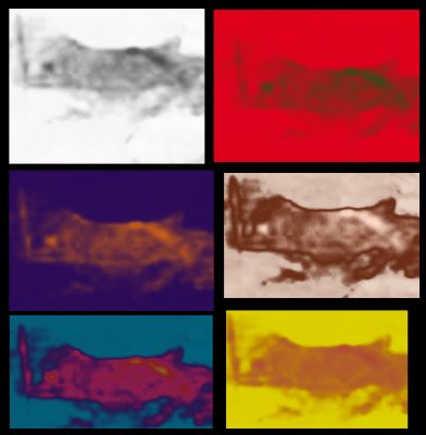 Another "Rat" on Mars! - Sol 173 (EDM; False Colors; credits for the Research and the additional process.: Lorenzo Leone/Lunar Explorer Italia/Italian Planetary Foundation)
E dal nostro Amico e Senior Partner, Lorenzo Leone, ecco una serie di elaborazioni in Falsi Colori del bizzarro dettaglio superficiale individuato qualche giorno fa dalla bravissima Ivana Tognoloni, e che abbiamo battezzato come "Il Topo di Gale". Queste elaborazioni servono, fondamentalmente, a dimostrare una cosa sola: "Il Topo di Gale" NON E' un'illusione ottica o uno "scherzo di luci ed ombre". "Il Topo di Gale" è una Surface Feature REALE. Poi, come già abbiamo già detto e scritto, non sarà un "topo"... Ma qualunque cosa sia, esso è una "cosa VERA". Reale. Ed è lì, a pochissimi metri dal Rover il quale, ovviamente, non se ne cura minimamente... Un GRANDE RINGRAZIAMENTO a Lorenzo Leone per l'Amicizia, il supporto e questa eloquente elaborazione.
Parole chiave: Martian Surface - Controversial - "The Gale's Rat"