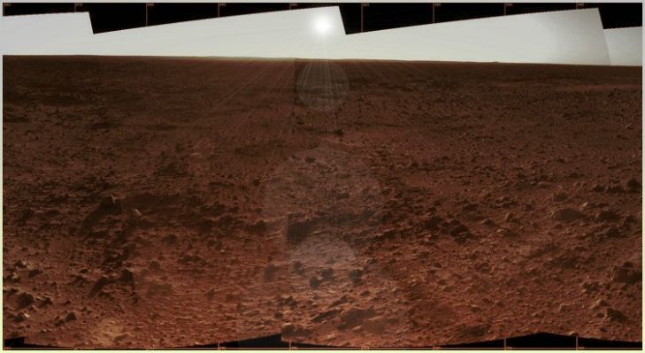 Low Sun over "Engineering Flats" (Absolute Natural Colors; credits: Dr Paolo C. Fienga - Lunexit Team)
nessun commento
Parole chiave: Mars Panorama - Gusev Crater