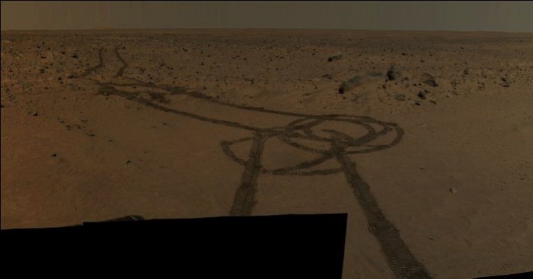 Looking Back... - Sol 329 (Natural Colors; credits for the additional process. and color.: Dr Paolo C. Fienga - Lunexit Team)
nessun commento
Parole chiave: Mars Panorama - Gusev Crater - Proximities of the LS